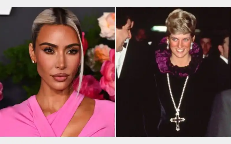 Kim Kardashian Revives Princess Dianas Iconic Pendant Amid Controversy