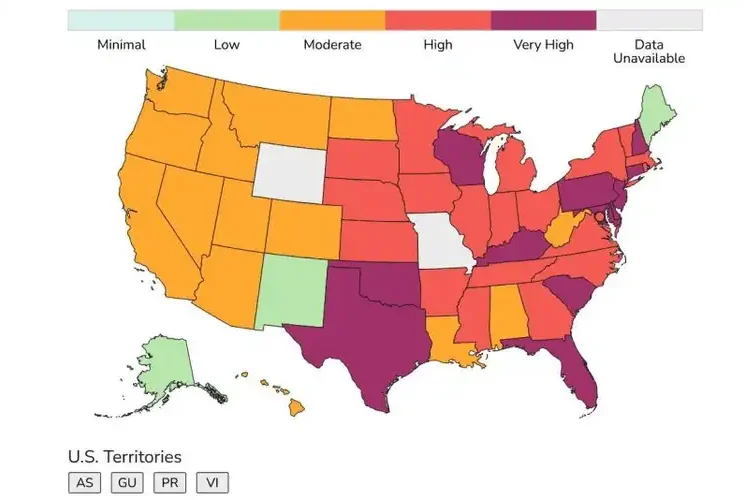 US Faces Highest Flu Surge Since 2009 Amid Declining COVID-19 Cases