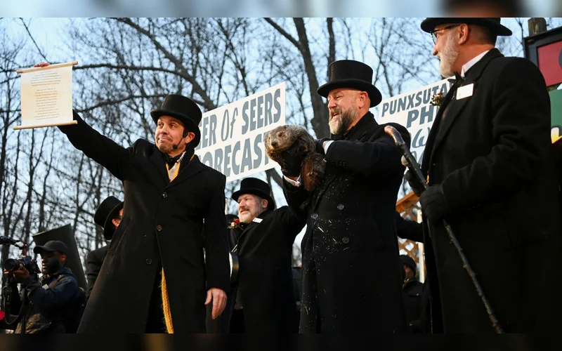 Punxsutawney Phil Predicts Six More Weeks of Winter at 2025 Groundhog Day Celebration