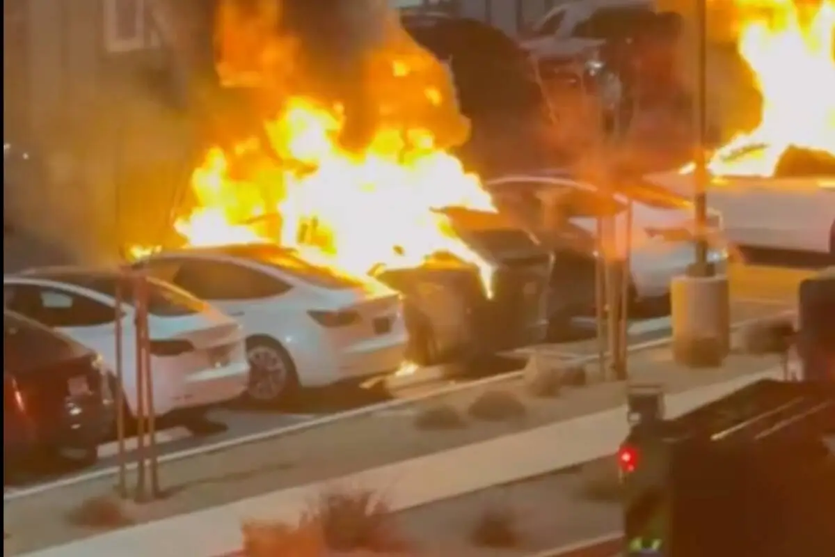 Tesla Arson Attack in Las Vegas Sparks Federal Investigation