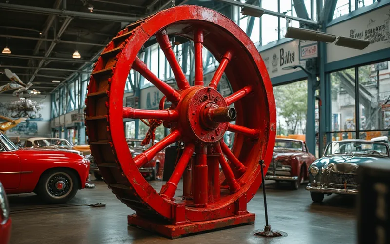 Historic Spaghetti Warehouse Wheel Finds New Home in Chattanooga